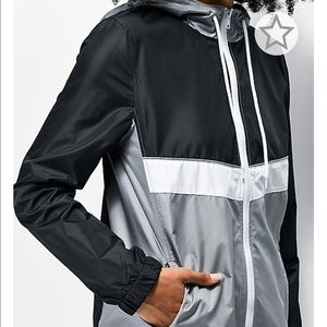 Zumiez colorblock windbreaker